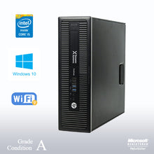 Load image into Gallery viewer, HP ProDesk 600G2 SFF, Intel Core i5-6500 3.2G/8GB RAM/500GB/WiFi/Windows 10 Pro