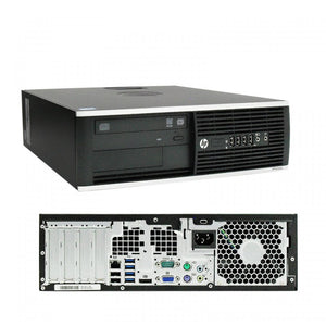 HP Elite 8300 SFF  Computer, Intel Quad-Core i5 3rd Gen CPU, 16GB RAM, 240GB SSD, WiFi USB, Windows 10 Professional