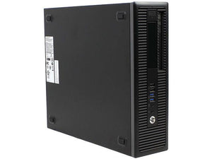 HP Desktop Computer EliteDesk 800 G1 Intel Core i5 4th Geni5-4570 16 GB DDR3 240 GB SSD Intel HD Graphics 4600 Windows 10 Pro 64-Bit